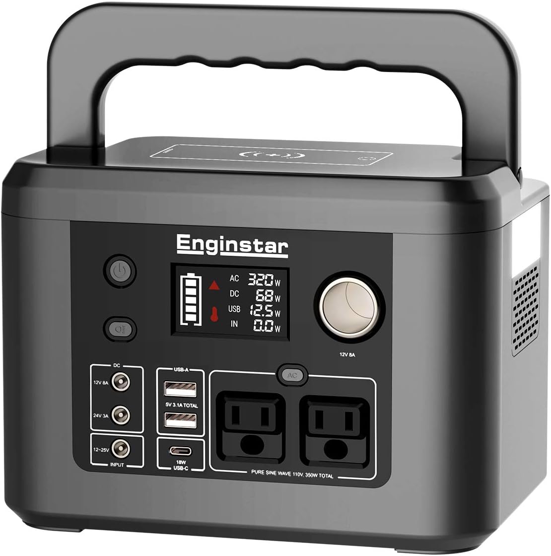 Enginstarのポータブル電源 R350を隅々までレビュー | POTADEN.com